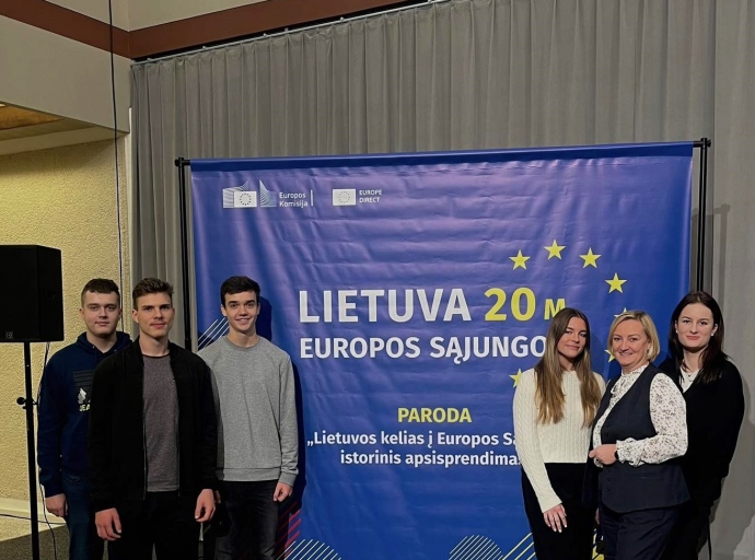Paroda  ,,Lietuvos kelias į Europos Sąjungą: istorinis apsisprendimas”